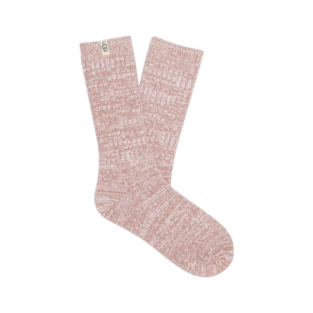 UGG Rib Knit Slouchy Crew Sock (LA Sunset)